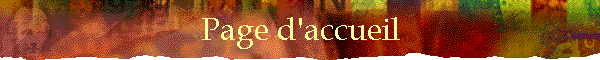 Page d'accueil